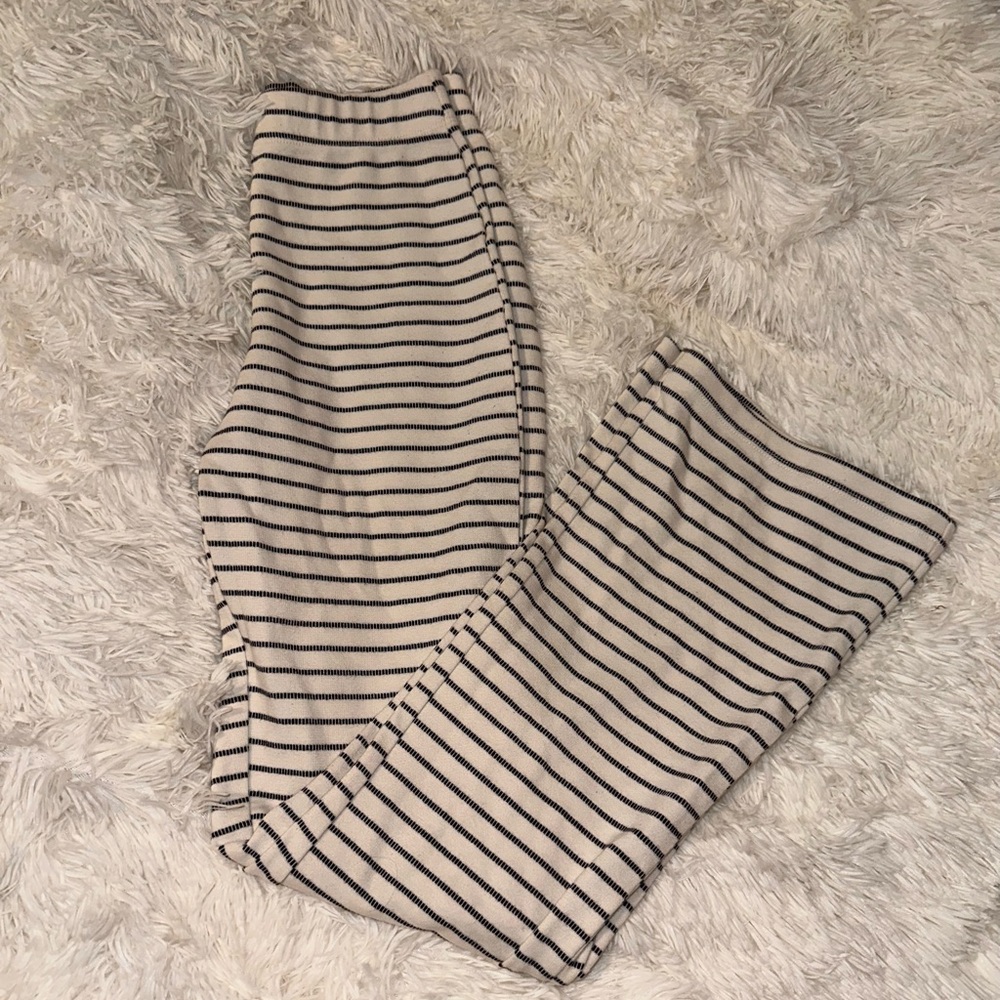 Urban striped pants flared